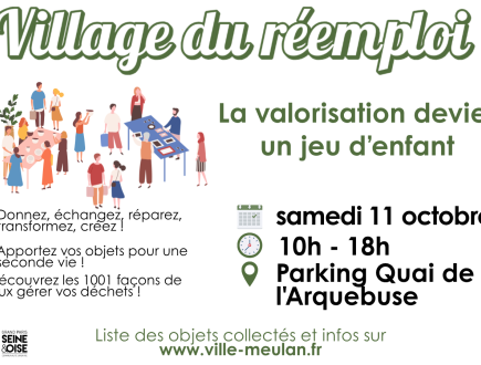 Village du réemploi le 11 octobre