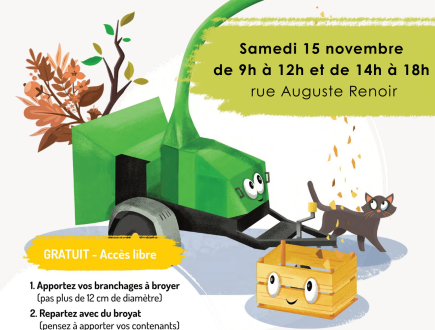 Broyage végétaux 15 novembre