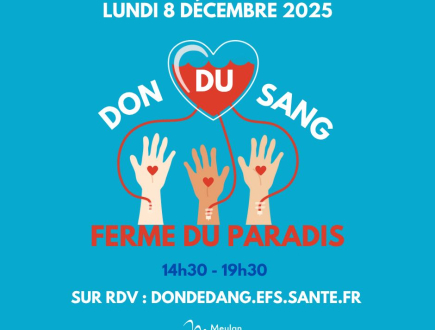 Don du sang  - 8 décembre
