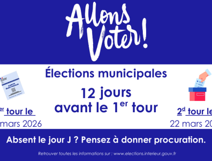 12 jours avant le premier tour