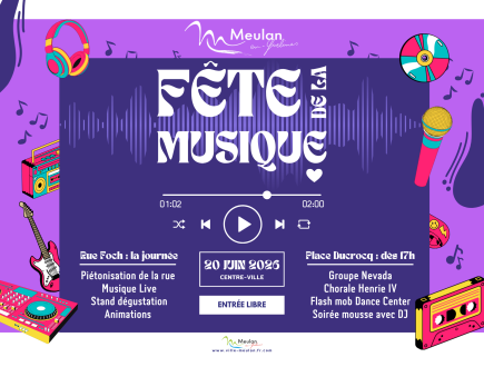 Fête de la musique 2026 meulan en yvelines 