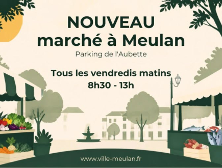 Image Meulan-en-Yvelines Marché