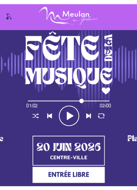 Fête de la musique 2026 meulan en yvelines 