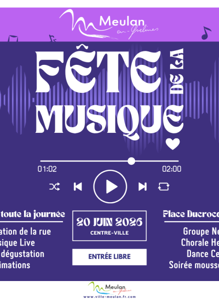 Fête de la musique 2026 meulan en yvelines 