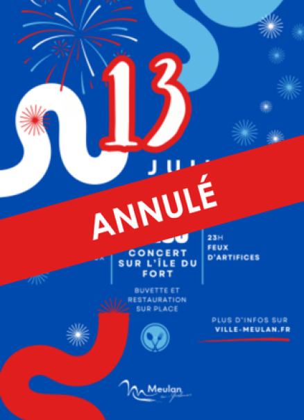13 juillet ANNULE