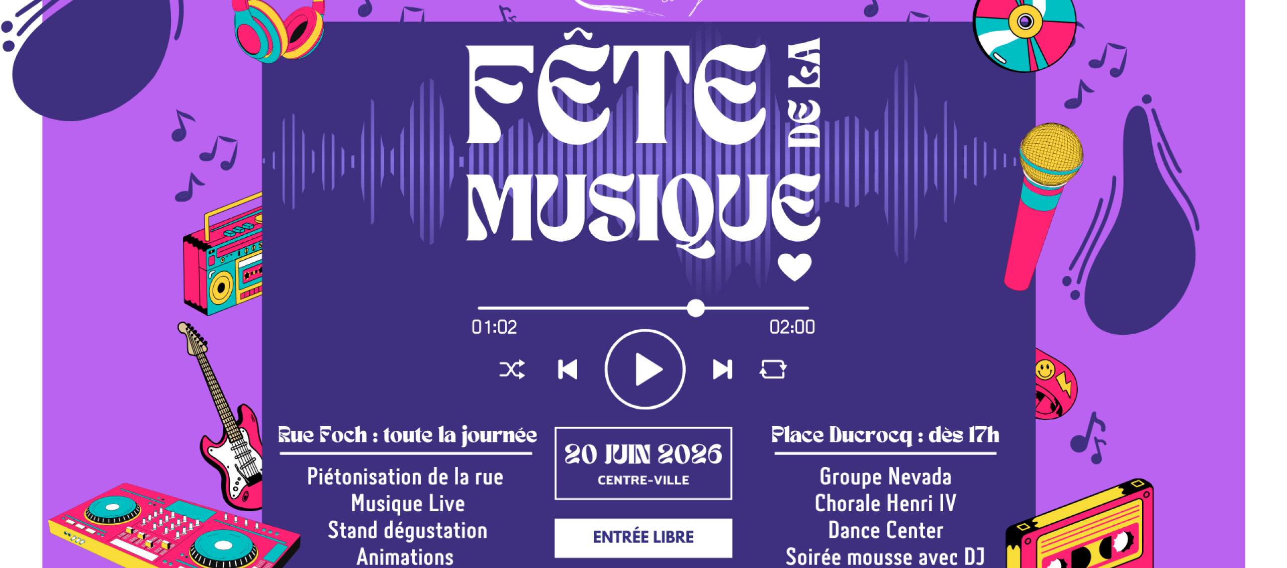 Fête de la musique 2026 meulan en yvelines 