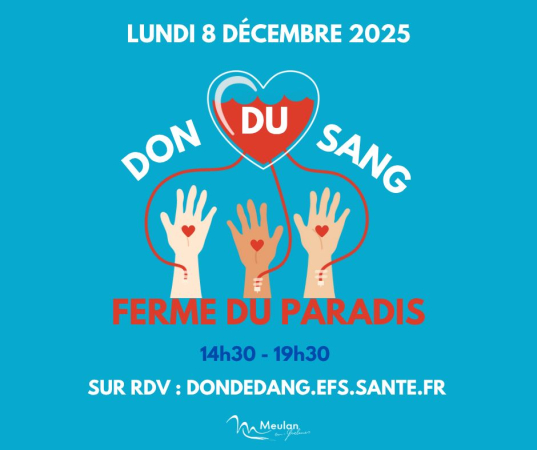 Don du sang  - 8 décembre