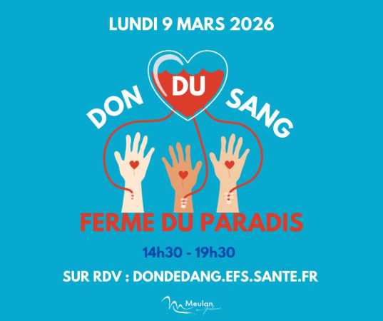 Don du sang  - 9 mars