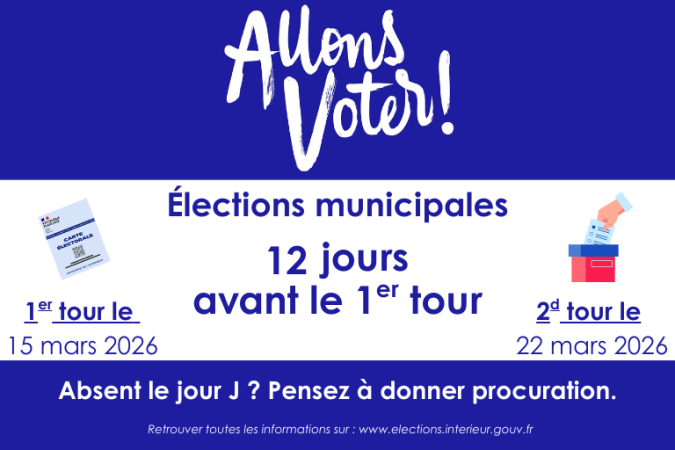 12 jours avant le premier tour