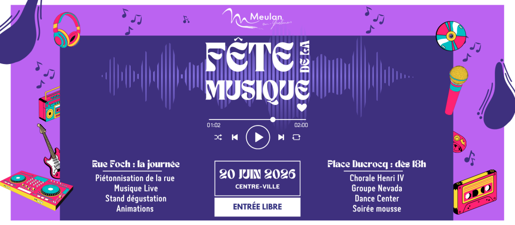 Fête de la musique 2026 meulan en yvelines 