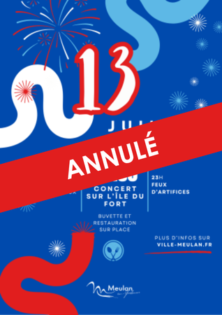 13 juillet ANNULE