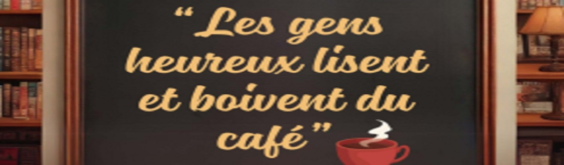 les gens heureux lisent et boivent du café