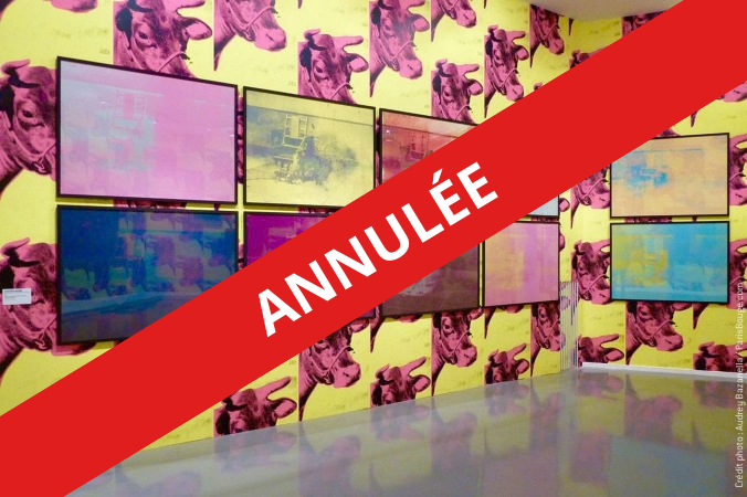 Exposition WARHOL DESSINATEUR annulée